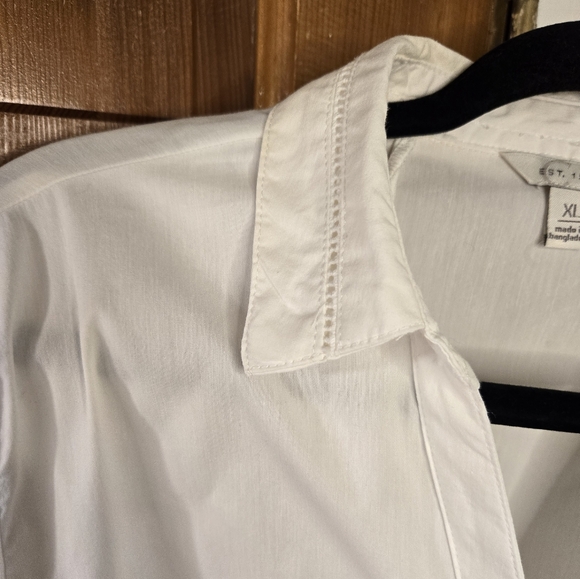 Cato Skirted Back Long Sleeve Shirt - Picture 3 of 10
